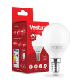 Світлодіодна лампа VESTUM G45 6W 4100K 220V E14 1-VC-1203