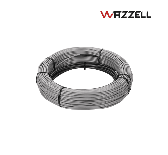 Нагрівальний кабель Wazzell  Easyheat,2000 Вт, (10.0-11.8м²), 20 Вт/м.п, 100,0 м
