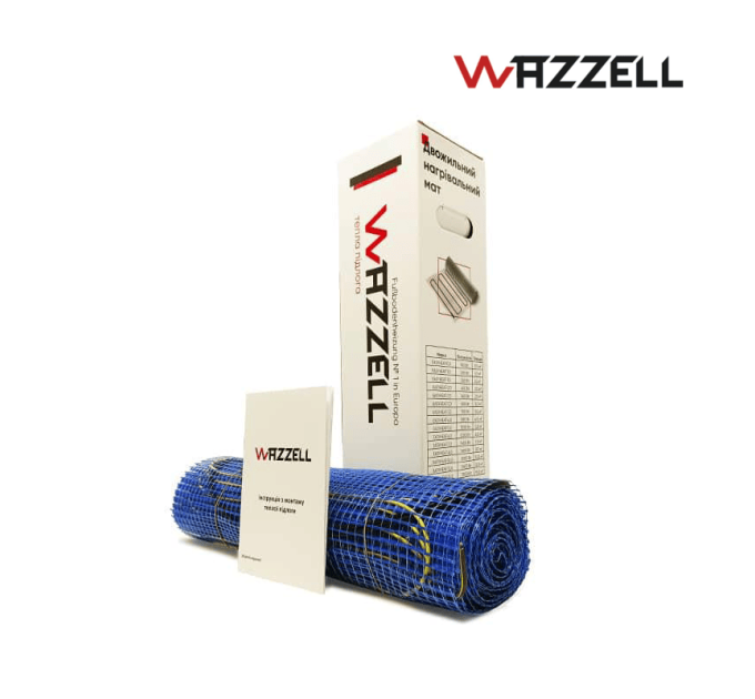 Нагрівальний мат Wazzell Easyheat Mat, 1400 Вт, 7.0м²