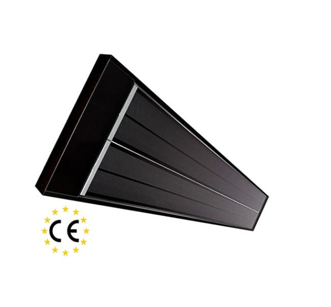 Довгохвильовий стельовий інфрачервоний обігрівач Teplov Black Edition BE2000